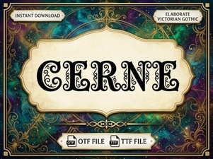 Cerne Font: Modern Design & Creative Applications