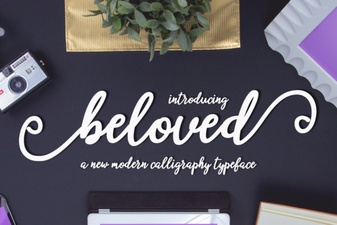 Beloved Script Font for Elegant Design Projects
