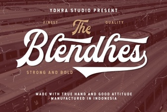 Designing with the Blendhes Font