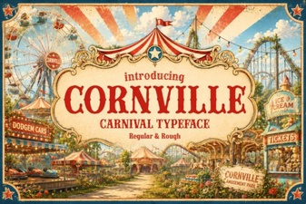 Cornville Font Design Ideas & Creative Applications