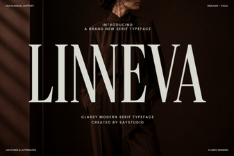 Linneva Font: Stylish Script for Elegant Projects